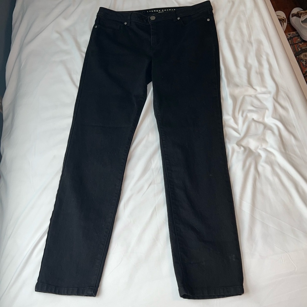 Lauren Conrad Skinny Black Women’s Jeans size 14